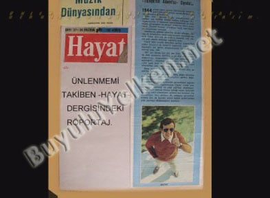 Okyay - Hayat dergisi ilk ropörtaj