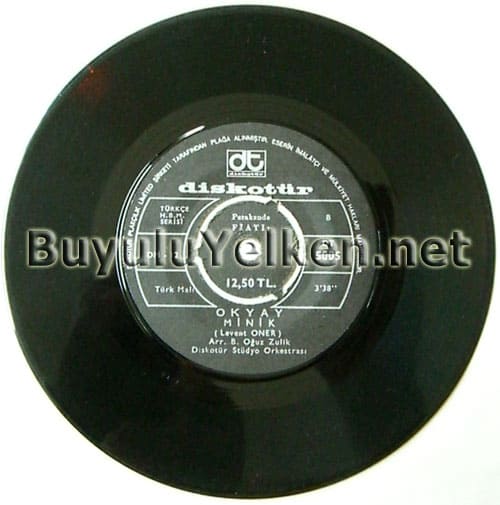 Okyay - Deniz ve Sen - Minik (Diskotür DT-5005) B yüzü